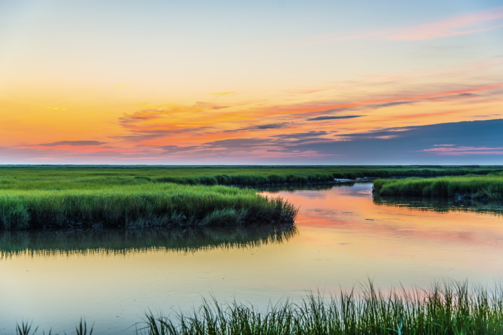 Bombay Hook National Wildlife Refuge sunset